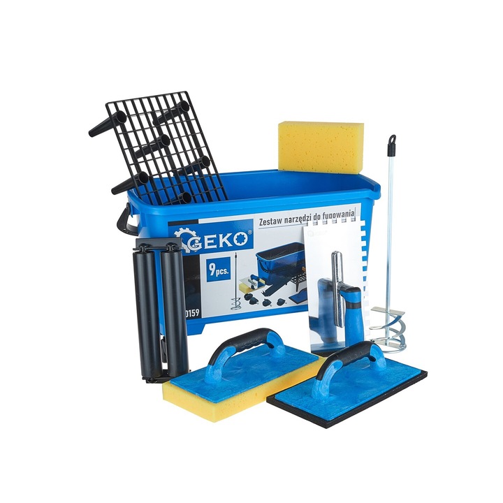 Фугиращ комплект 9 елемента Geko G30159
