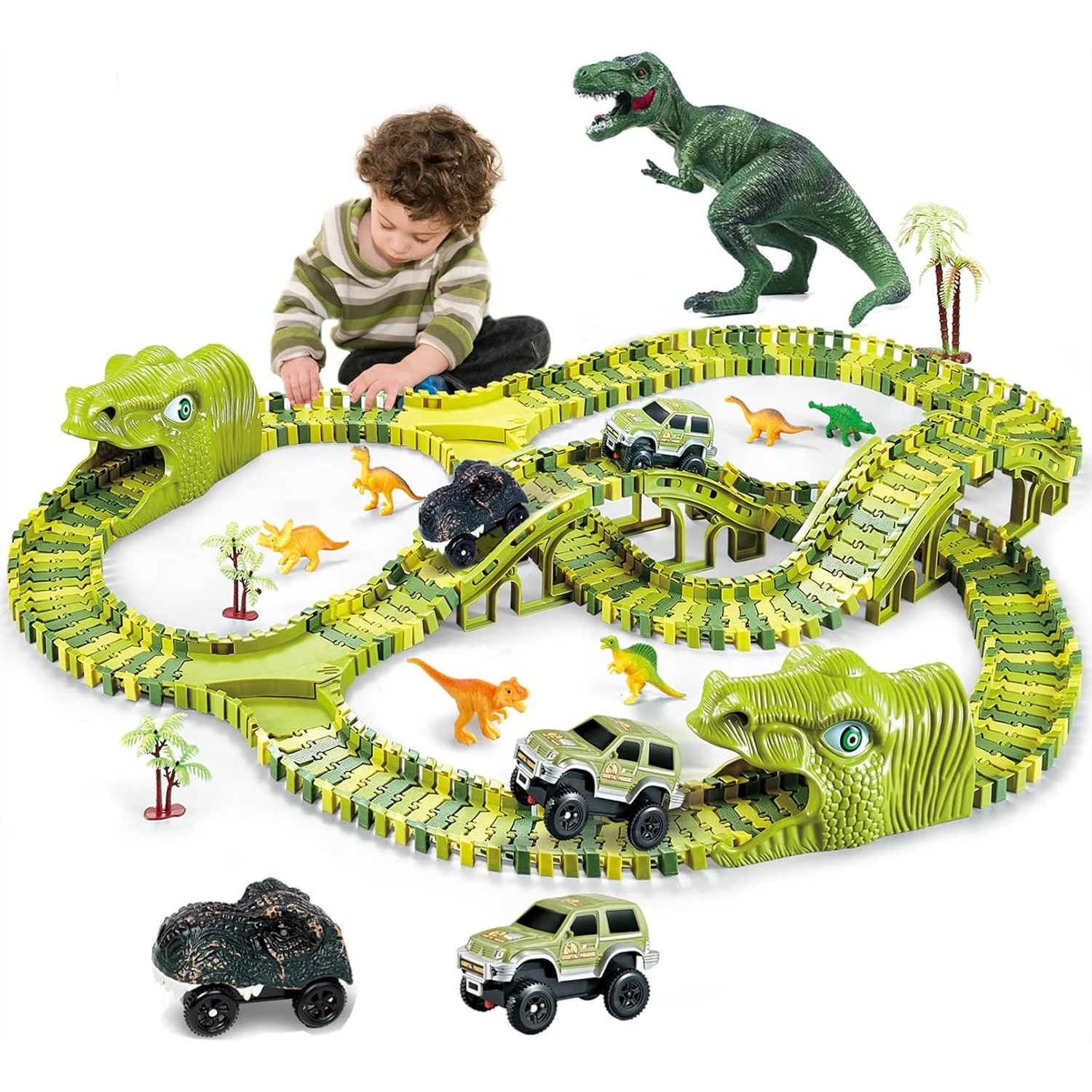 Daisy Chain 12 恐竜ジャケ Figurina articulata, Jurassic World Rebirth, Frenzy Pack