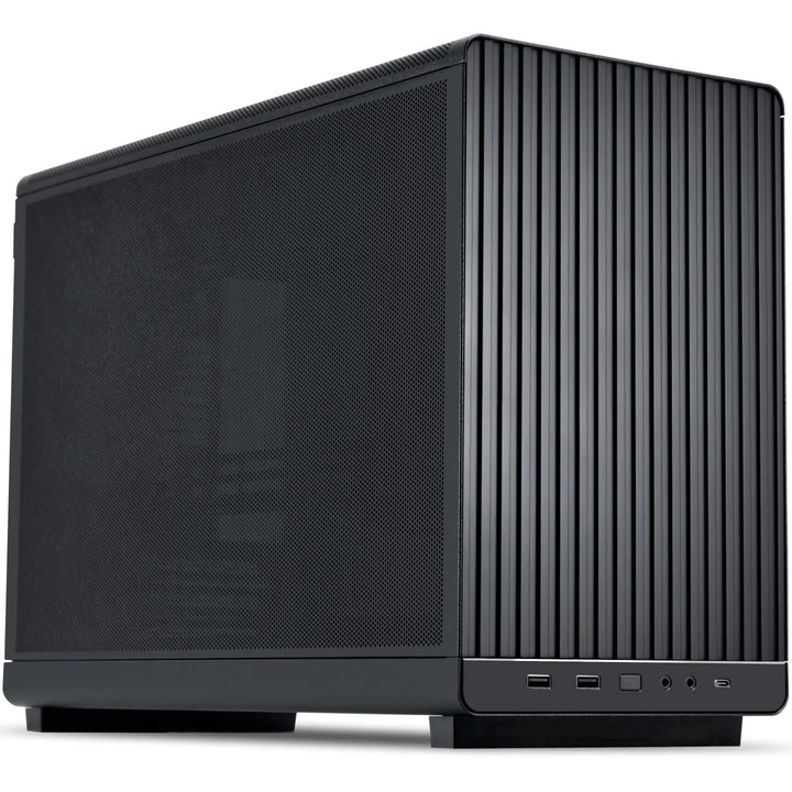 Компютърна кутия Lian Li A3-mATX, Черен, Mini Tower