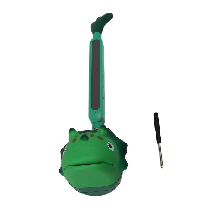 Játék hangszer, japán szintetizátor, ebihal alakú, műanyag, ergonomikus, gyerekeknek