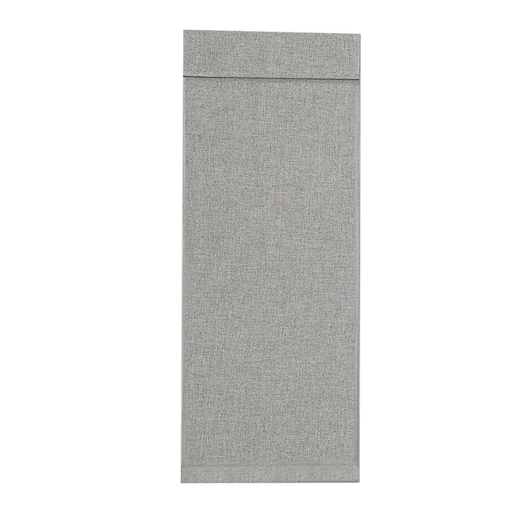 Blackout függöny ajtóra, könnyű, fekete, 100x220cm