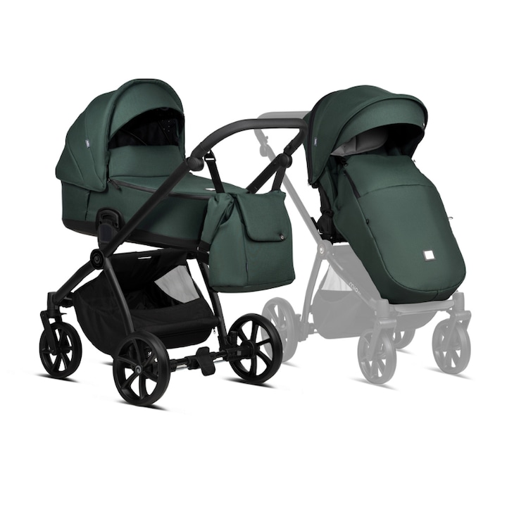 Бебешка количкаTutis MIO 3+ 2в1, 240 Pacific Green