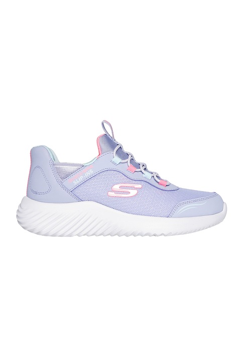 Skechers, Pantofi sport Bounder Slip-ins™, Albastru lavanda