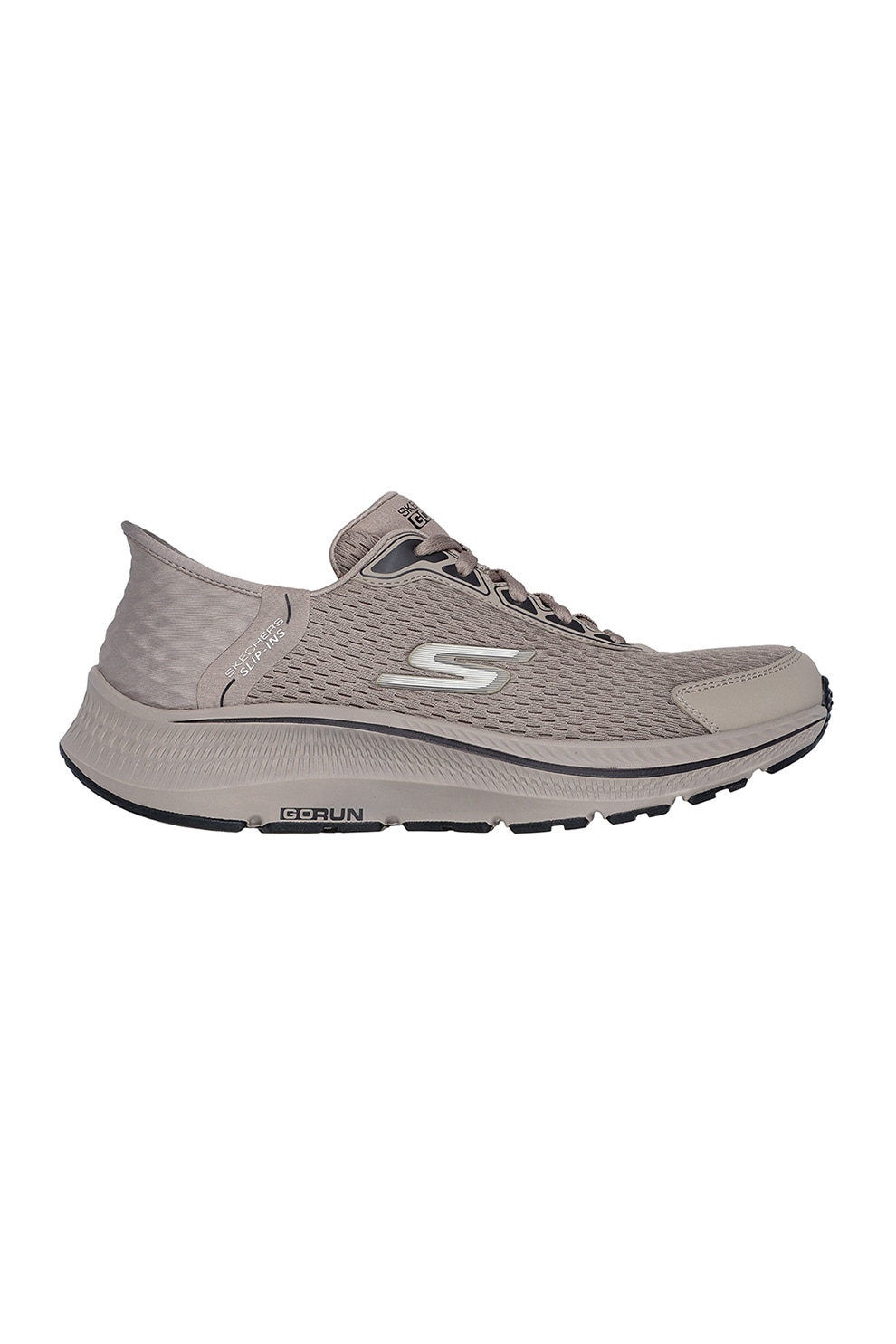 Skechers, Pantofi sport slip-ins cu sireturi, Camel, 41