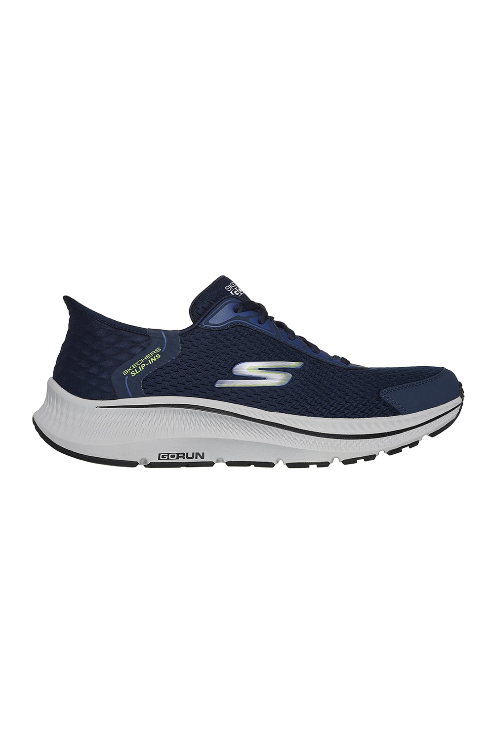 Skechers, Pantofi sport slip-ins cu sireturi, Bleumarin, 40