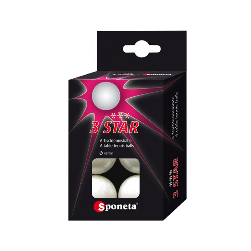 Set mingi tenis de masa 3 STAR SPONETA