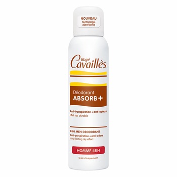 Deodorant spray reglator Roge Cavailles Absorb+ pentru barbati, 150 ml Deodorant spray reglator Roge Cavailles Absorb+ pentru barbati, 150 ml