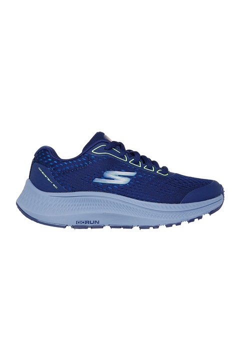 Skechers, Pantofi din plasa, pentru alergare Go Run 2.0, Albastru indigo