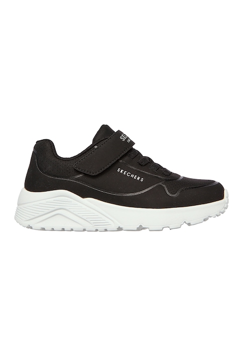 Skechers, Uno Lite Vendox tépőzáras sneaker, Fekete