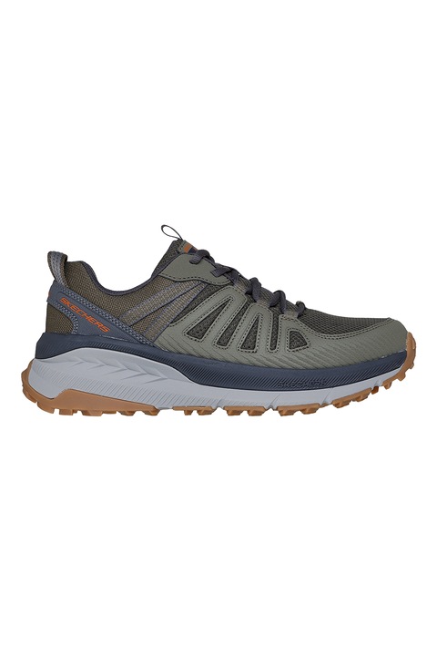 Skechers, Pantofi sport Switch Back Venture, Kaki