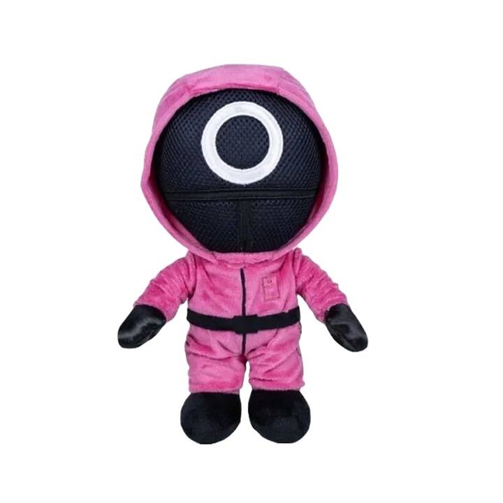 Jucarie de plus, Squid Game, Soldatul Cerc, 28cm