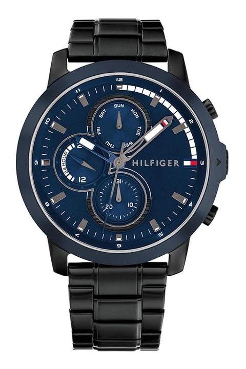 Tommy Hilfiger, Ceas de otel inoxidabil, Negru