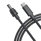 Cablu de alimentare USB C la DC pentru Starlink Mini, CHIGOODS, Cablu de incarcare rapida tip C PD 100W