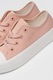Big Star, Tenisi cu detaliu logo, Roz pastel