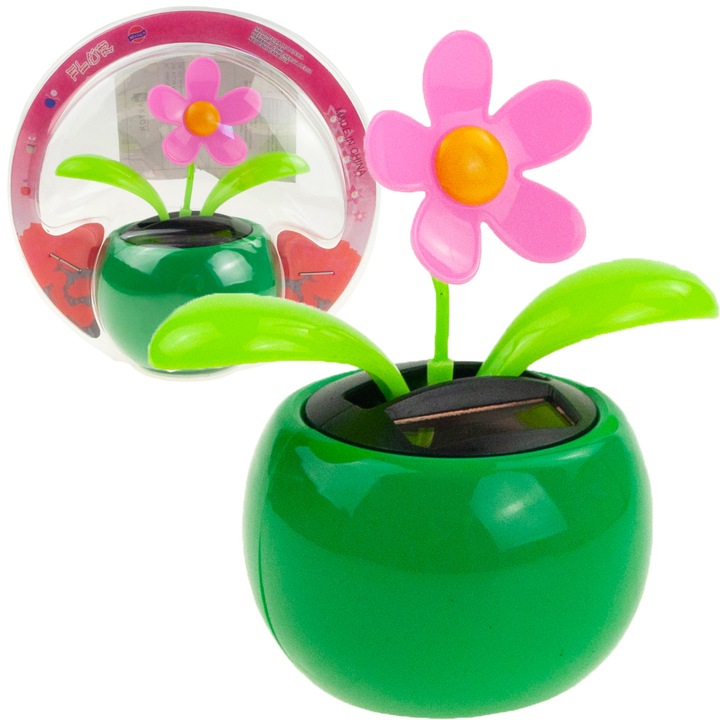 Flori dansatoare solare, Luka, 10x11cm, decorativa, pentru copii