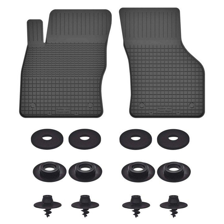 Set 2 fata Covorase auto pentru: Volkswagen Passat B8 FL (2019-)