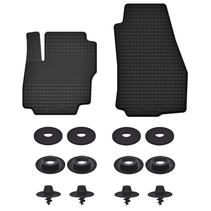 Set 2 fata Covorase auto pentru: Ford Focus MK3 (2010-2018)