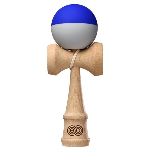 Kendama Kaizen blue and grey half split silk