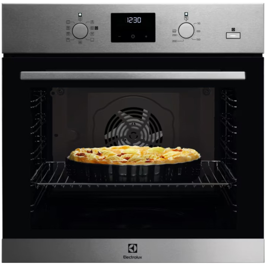 Cuptor incorporabil Electrolux EOD3F50TX, Electric, 72 l, Autocuratare catalitica, SteamBake, Timer cu display electronic, Grill, Clasa A, Inox antiamprenta