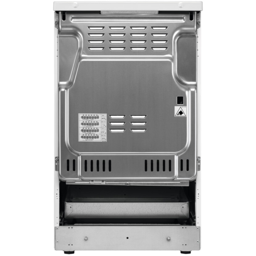 Aragaz AEG CCB56491BW, Vitroceramica, 4 zone de gatit, SteamBake, AirFry, Timer cu display electronic, Grill, Clasa A, 50 cm, Alb