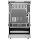 Готварска печка AEG CCB56490BM, Витрокерамика, 4 зони за готвене, SteamBake, AirFry, Таймер с електронен дисплей, Грил, Клас А, 50 см, Inox