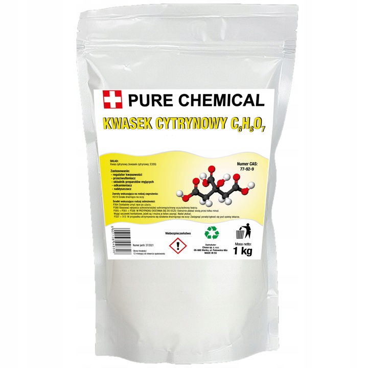 Киселина, Лимонена киселина, E330, 1Kg, 1000G