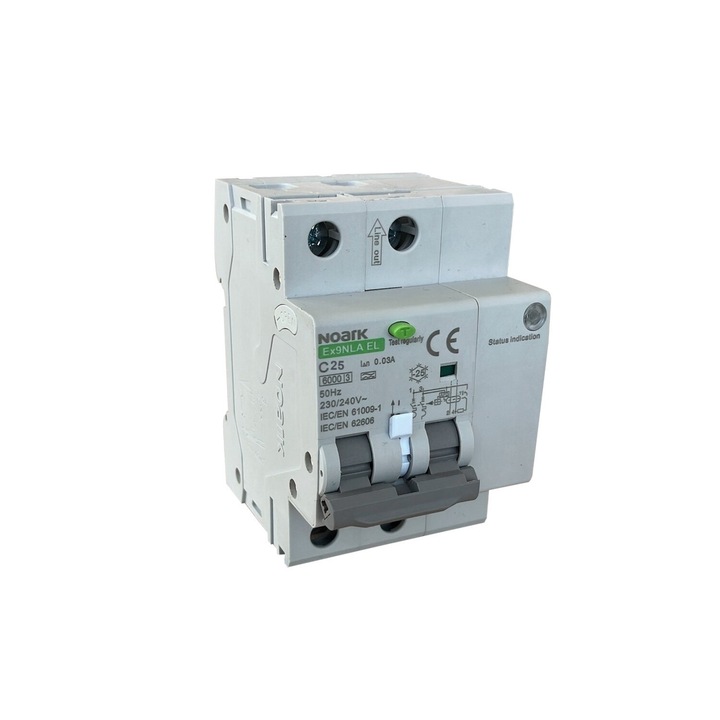 Siguranta diferentiala RCBO cu detectie a arcului electric AFDD 1P+N C25A 30mA