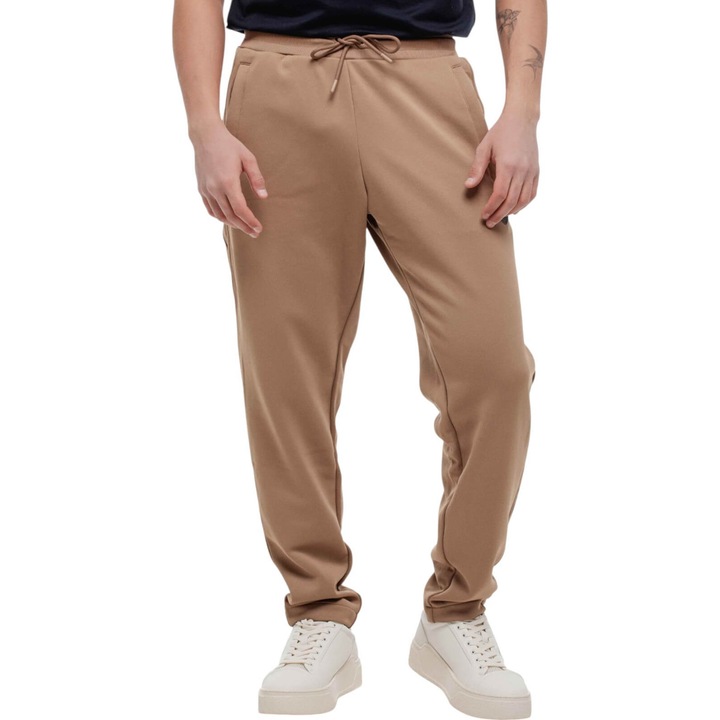 Nadrág Emporio Armani EA7 Premium Shield Soccer 38746, Bézs