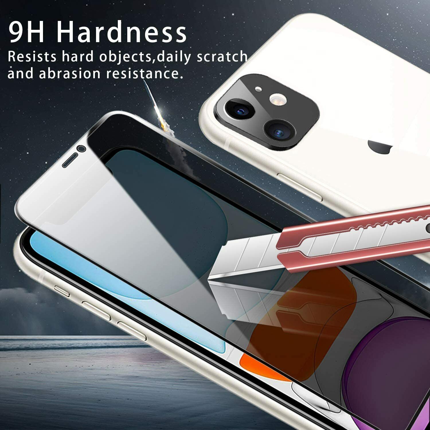 Folie Privacy Compatibila cu Motorola G72, Full Cover, 6D, Calitate Premium