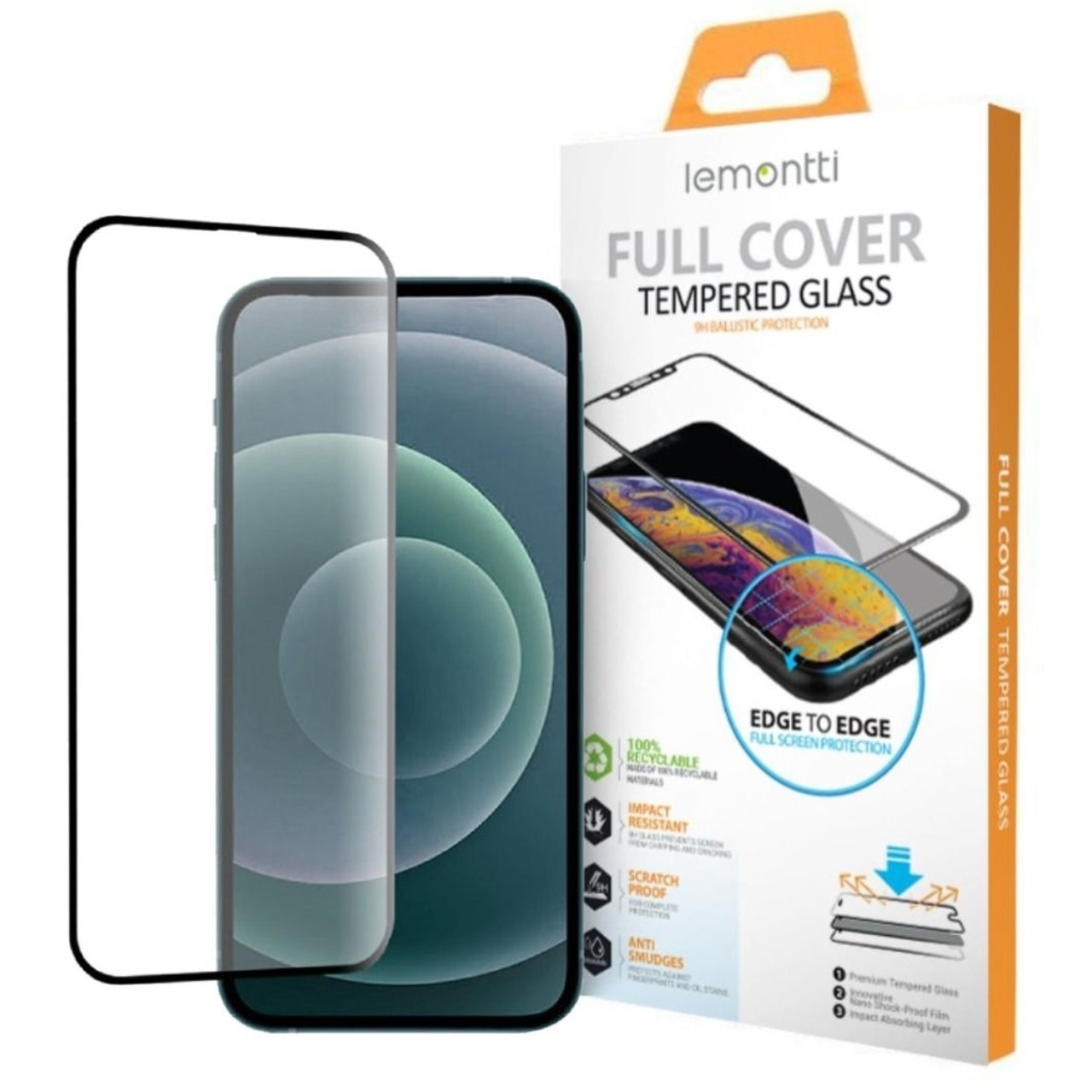 Folie Lemontti Sticla Full Fit Samsung Galaxy A16 5G Negru