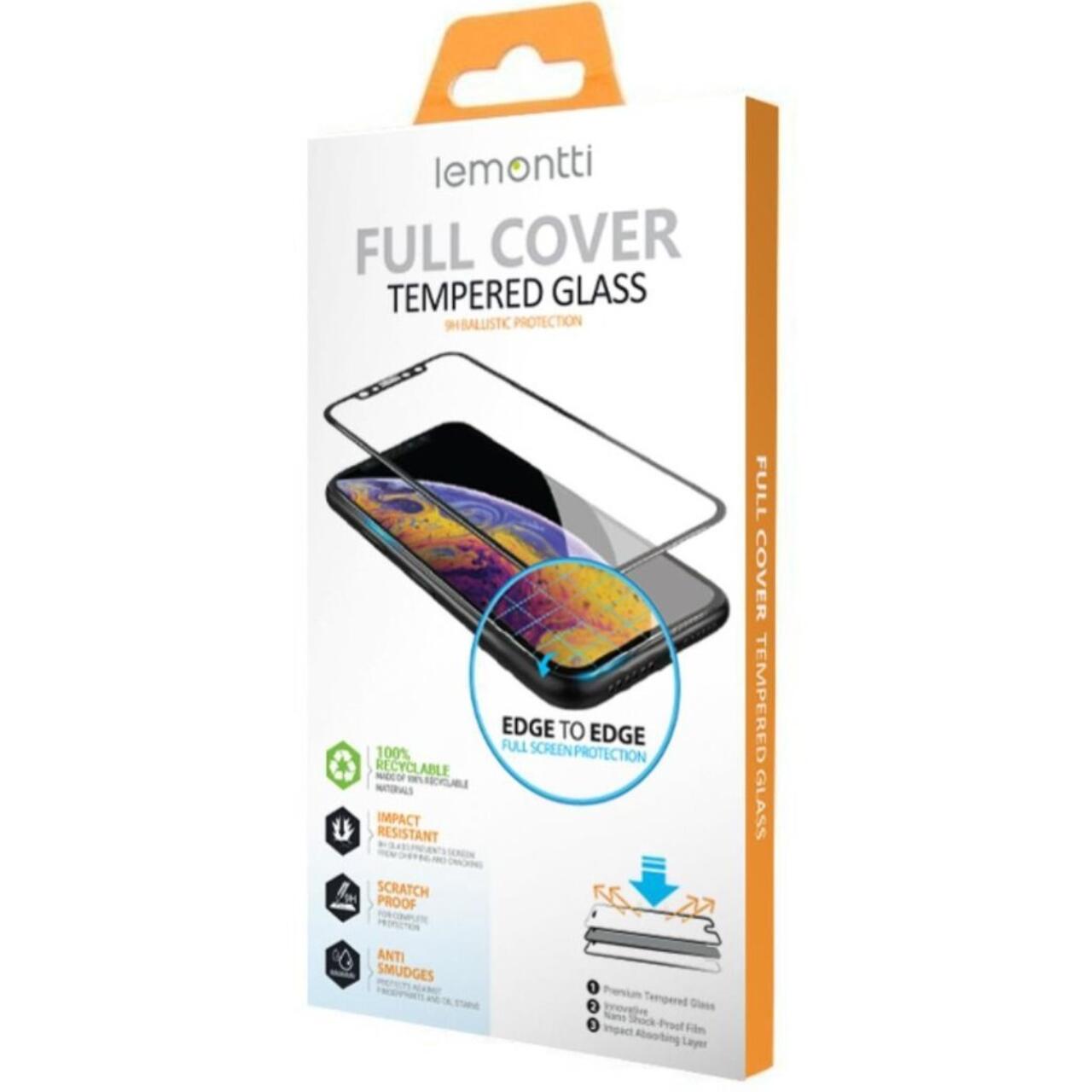 Folie Lemontti Sticla Full Fit Samsung Galaxy A16 5G Negru