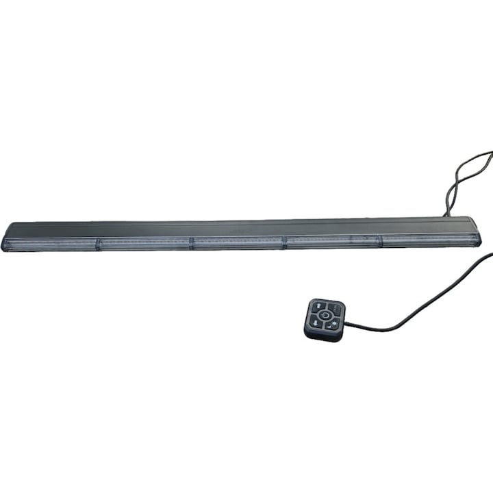 Bara stroboscopica Girofar LED, 79 cm, 12-24V, 25W, 3 Мoduri de Iluminare, E-mark E9
