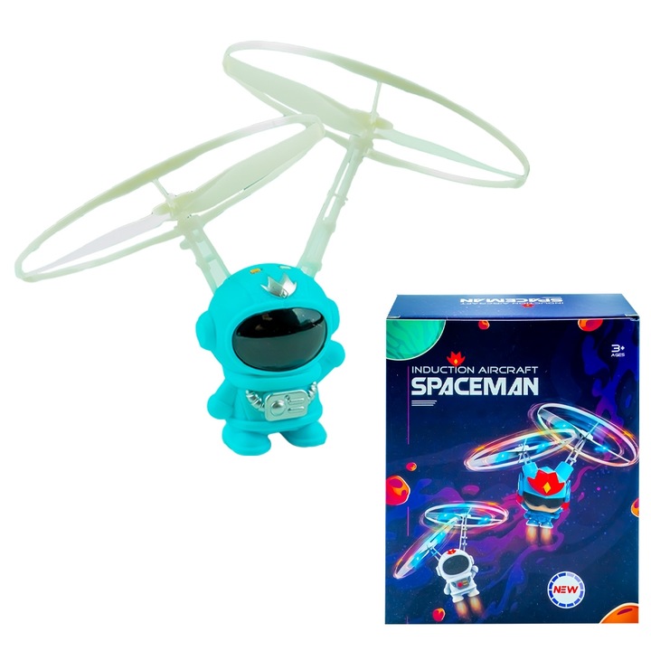 Robot Zburator de Jucarie cu Senzor