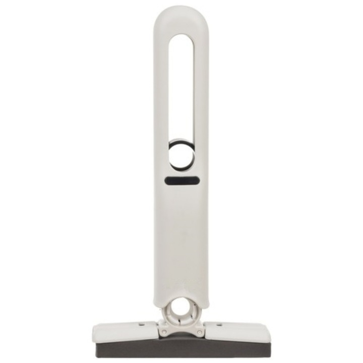 Mini Mop Portabil VarioShop®, pentru Curatarea Suprafetelor si a Geamurilor, Sistem de Storcere a Buretelui, Usor de Folosit, pentru Casa, Birou, Rotativ, Dimensiune 29 x 14.5 cm, Alb