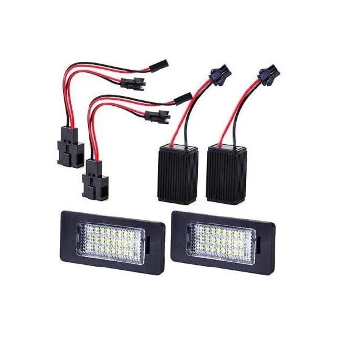 Set Lampi Numar LED Canbus fara eroare Audi TT, Q5, A4 B8, S5, A5, Miromoto®