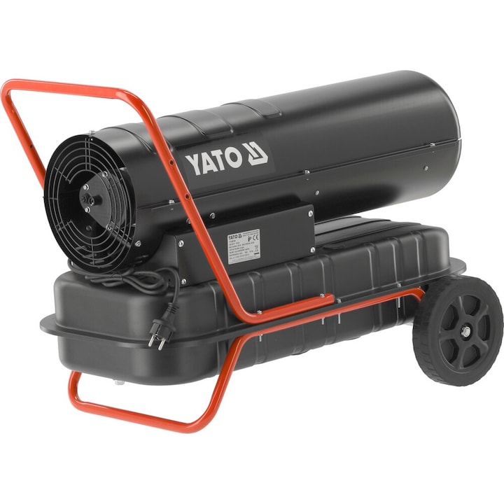 YATO Tun de caldura pe motorina 30 kW, 750 m3/h, 38 l, ardere directa, monofazat