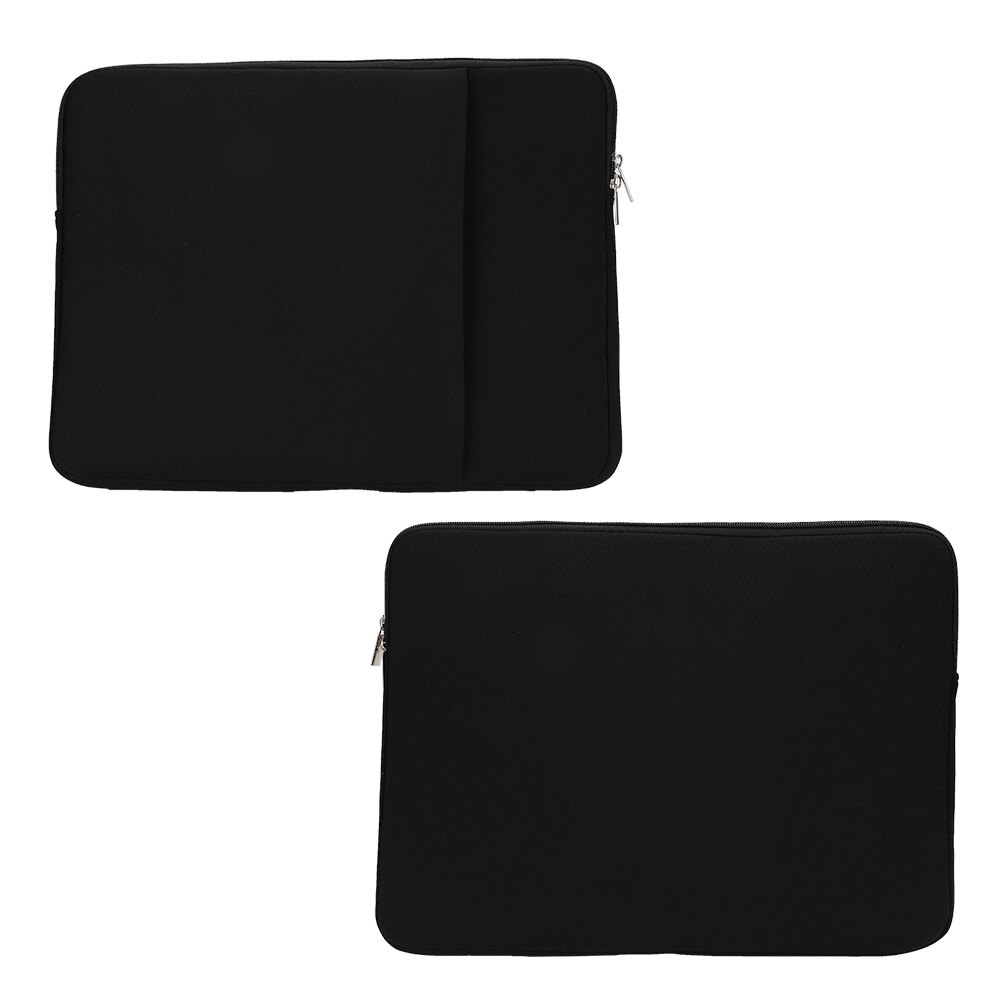 Geanta pentru laptop 15.6 inch, Peysaitr, material T Cloth + spuma de memorie, neagra, ultra subtire
