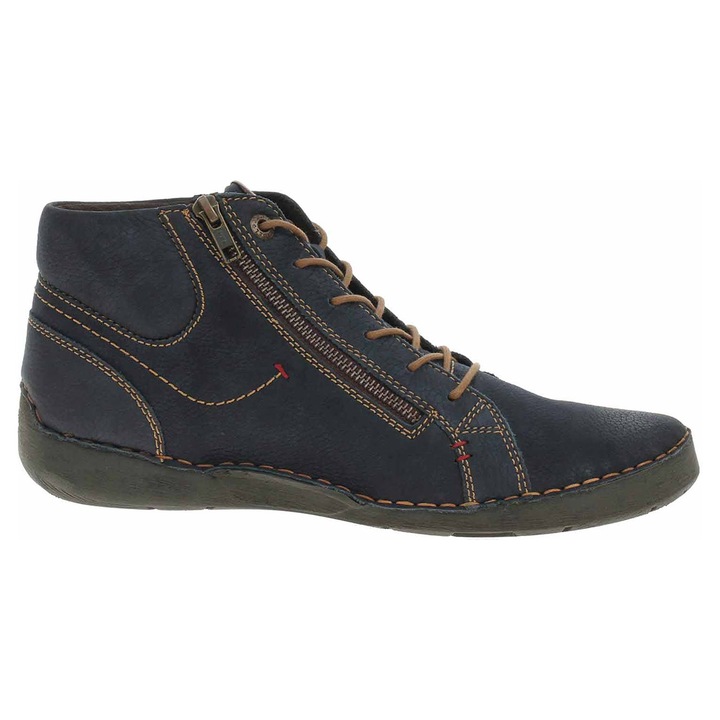 Botine dama Josef Seibel 59667 MI796530 albastru, Culoare albastra, 43