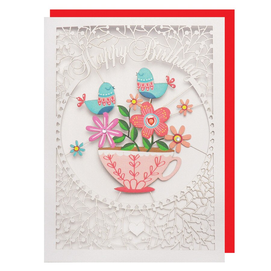 Felicitare - Happiness Tea Cup