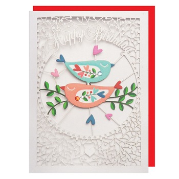 Felicitare - Happiness 2 Birds Felicitare - Happiness 2 Birds
