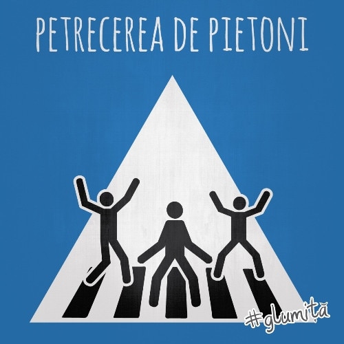 Felicitare - Petrecere de pietoni