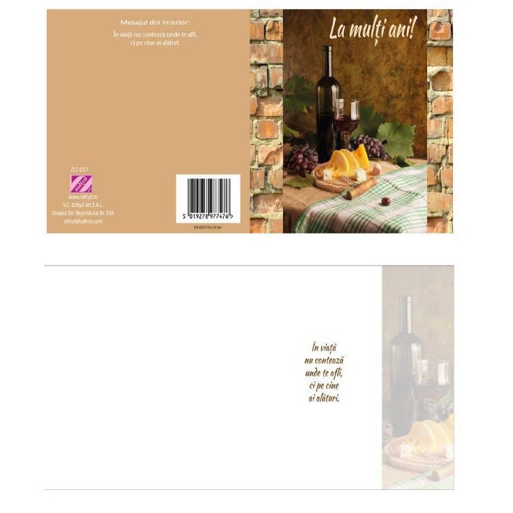 Felicitare - La multi ani