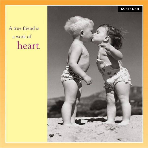Felicitare A True Friend Is A Work Of Heart
