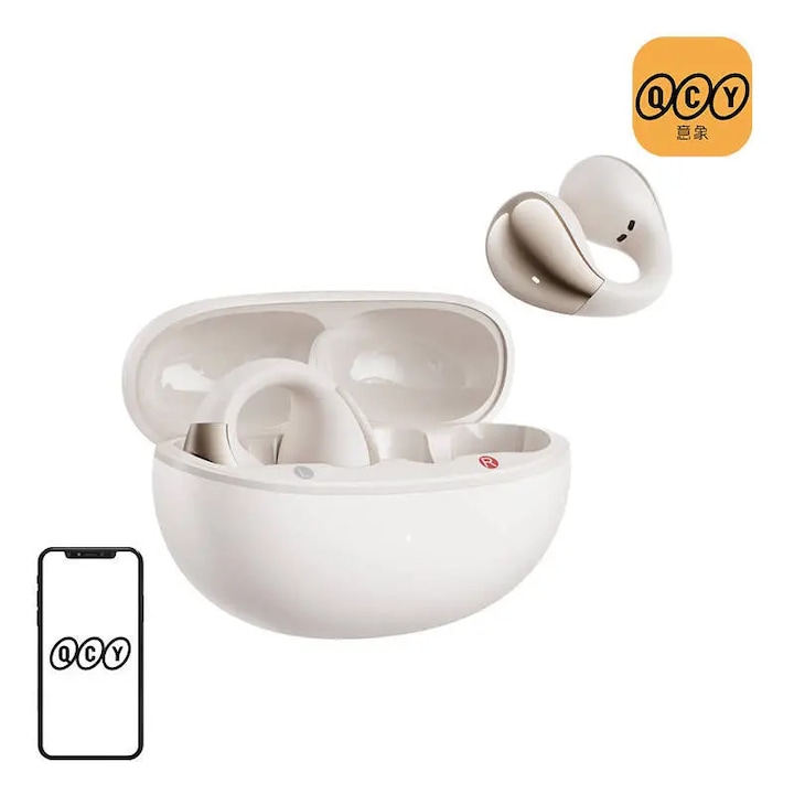 Casti In-Ear Panasonic RZ-B110WDE-W, True Wireless, IPX4, Bluetooth 5.3, Autonomie 26 ore, Alb