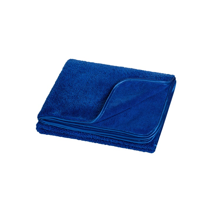 Хавлиена кърпа, Kaja, Микрофибър, Висока абсорбция, 90 x 60 cm, 600 g/m2, Син