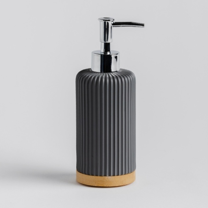 Дозатор за сапун ELDA2 сив, Сив