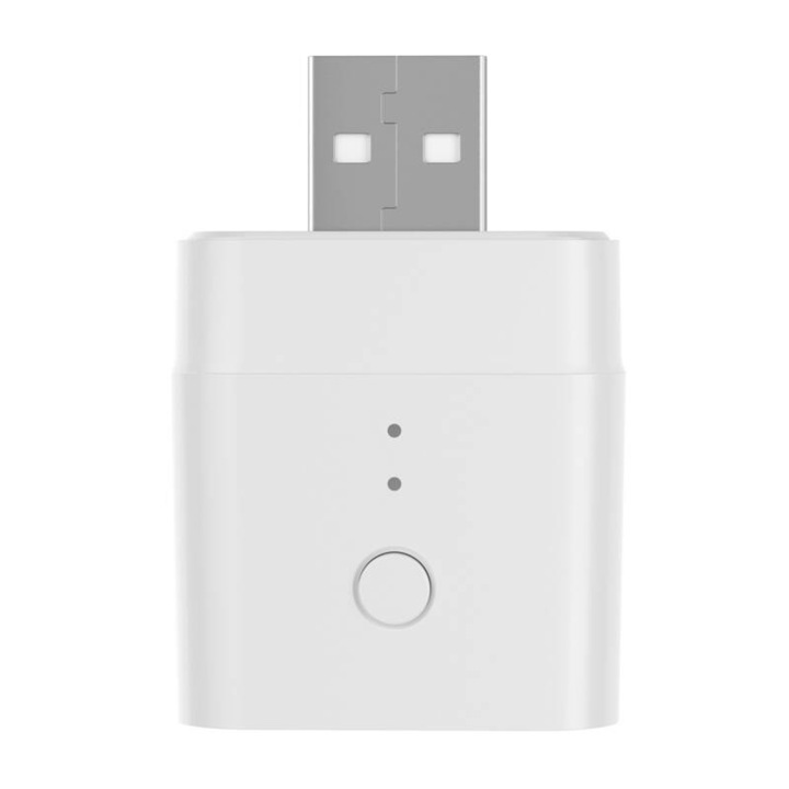 Sonoff ZBMicro intelligens adapter, USB, hang- és alkalmazásvezérlés, ZigBee, 36 W, fehér