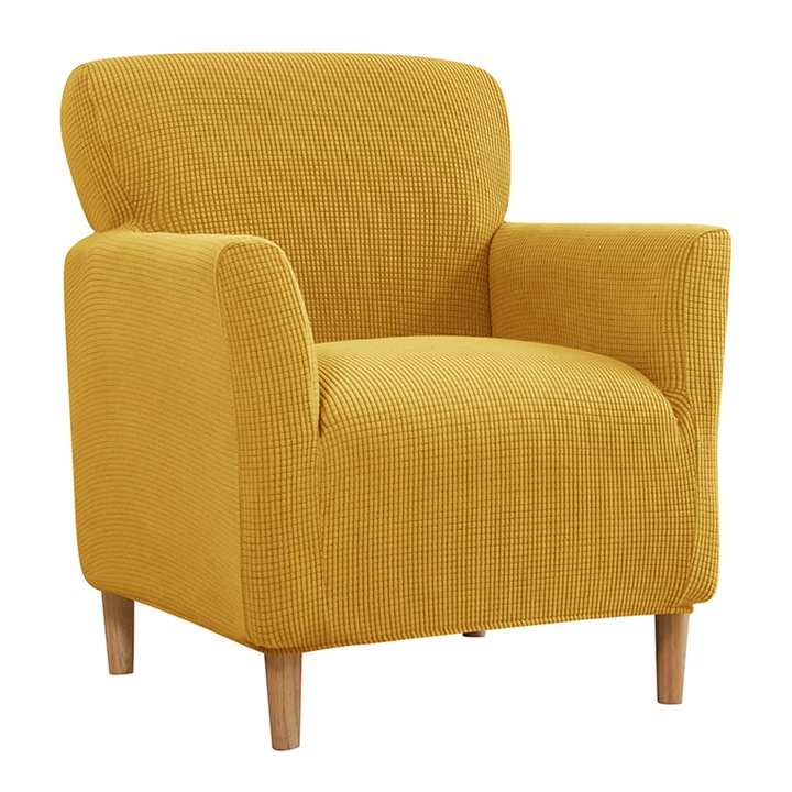 Калъф за стол Enforose, модерен, 1 брой, жакард, устойчив на избледняване, миещ се, многоцветен