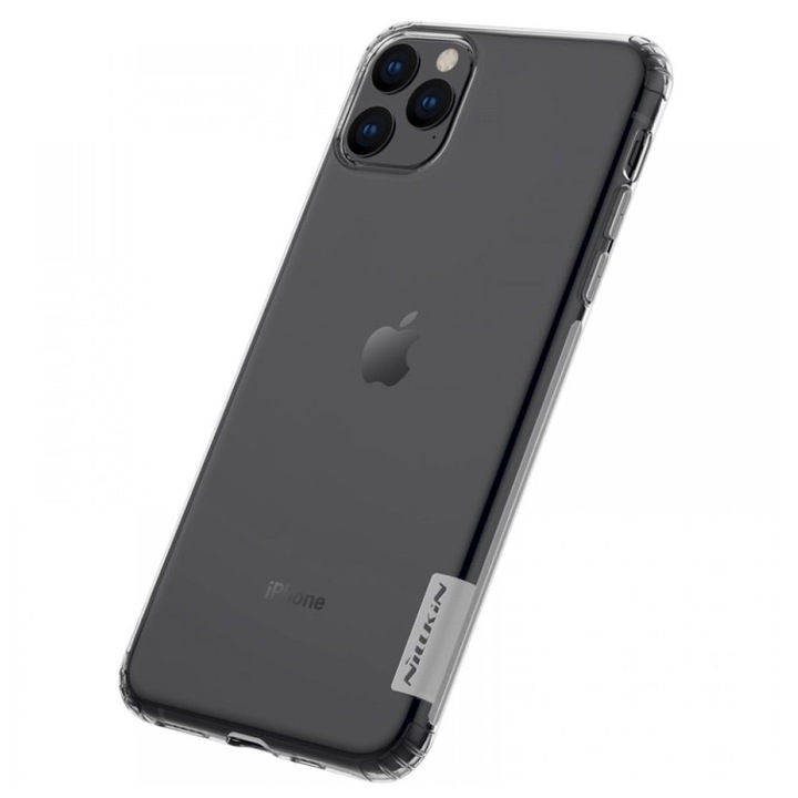 Husa de protectie Nillkin Nature pentru Apple iPhone 11 Pro Max, Transparent