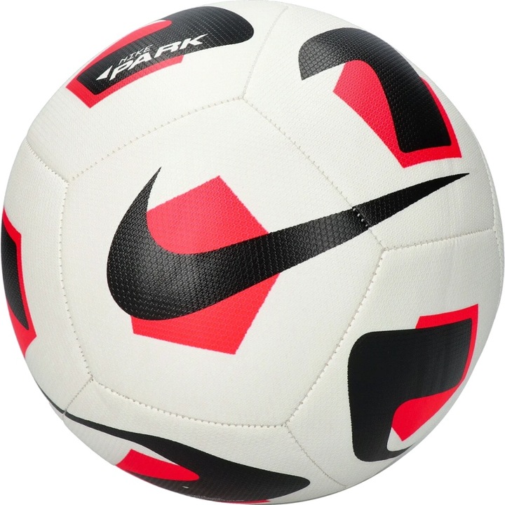 Nike Park Team 25 futballlabda, fehér/fekete, 5